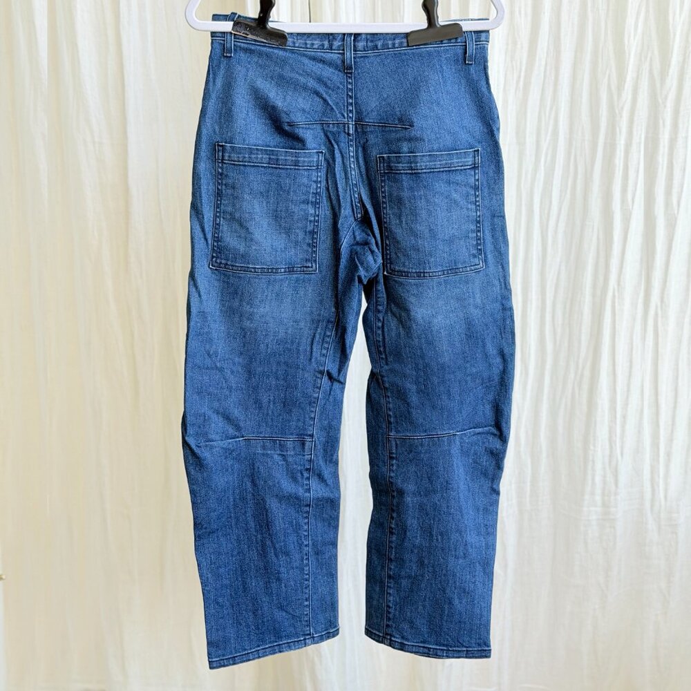 Nili Lotan Emerson Wide-Leg Denim Jeans - Size 27 - Picture 2 of 4